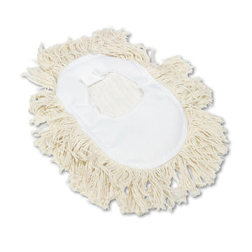 Boardwalk® Wedge Dust Mop Head, Cotton, 17 1-2l X 13 1-2w, White freeshipping - TVN Wholesale